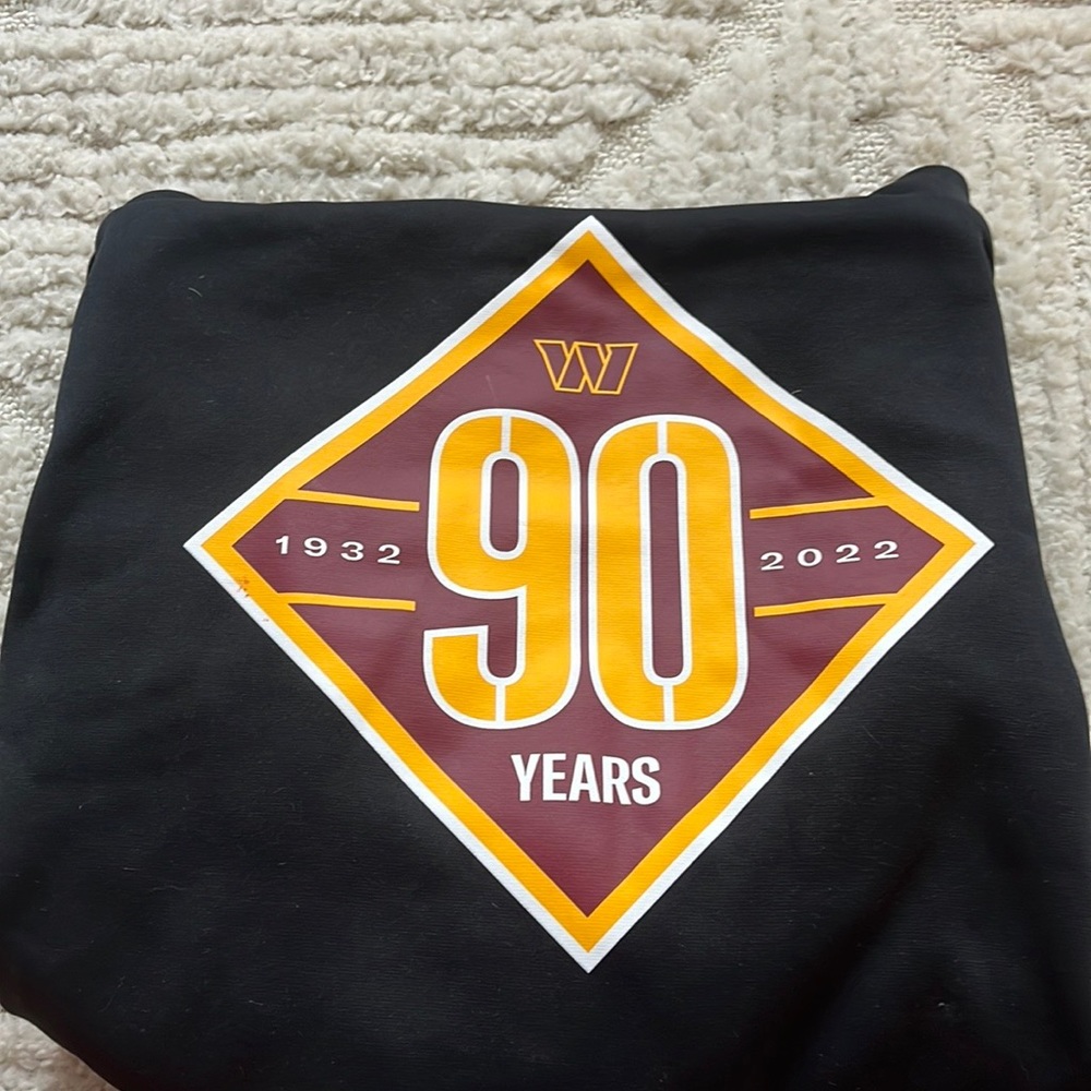 Washington Commanders 90 years sweatshirt